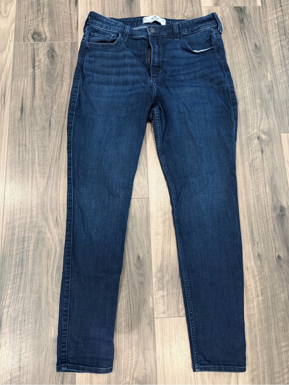 Hollister Deep Indigo Skinny Jeans
